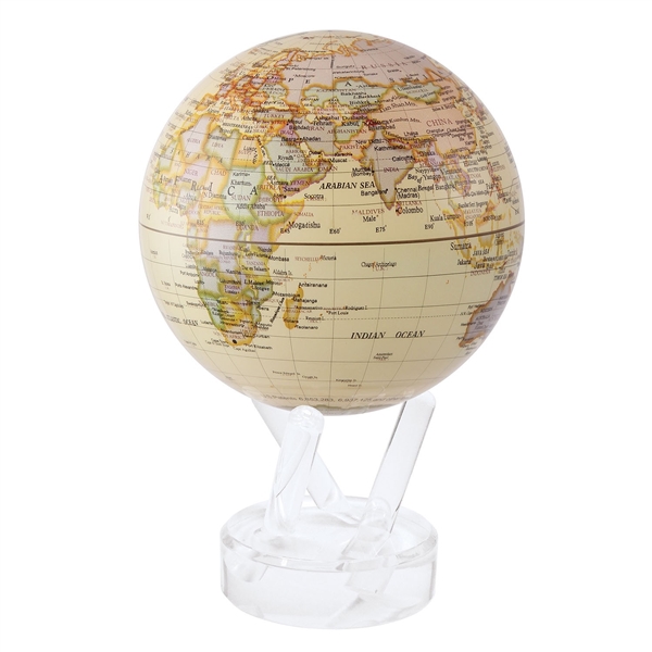 MOVA(ムーバ) Mova Globe Antique Beige 6 Mova - Spinning Globe - Antique Beige MOVA Globe